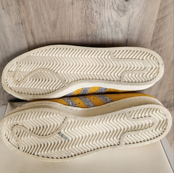 RARE Adidas Gold Suede 80s Superstars - Picture 9 of 16